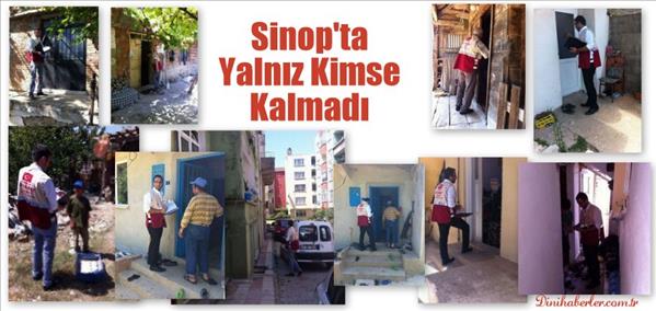 Sinop'ta Yalnız Kimse Kalmadı