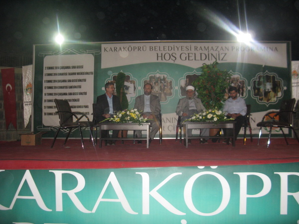 Müftü İhsan Açık “Ramazan” konulu panelde Ramazan'ı Anlattı