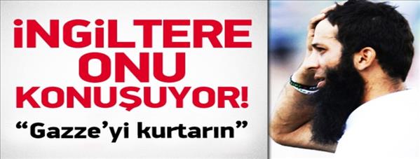 İngiltere onu konuşuyor! 'Gazze'yi Kurtarın'