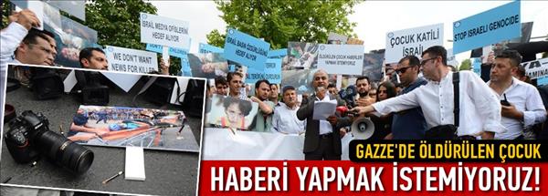 Medya-İş'ten İsrail protestosu