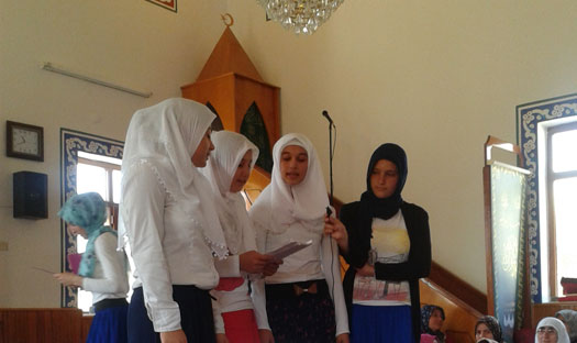 Yaz Kur'an Kursu Öğrencilerinden Özel Program