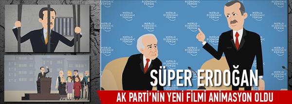 Son reklam animasyon: Süper Erdoğan