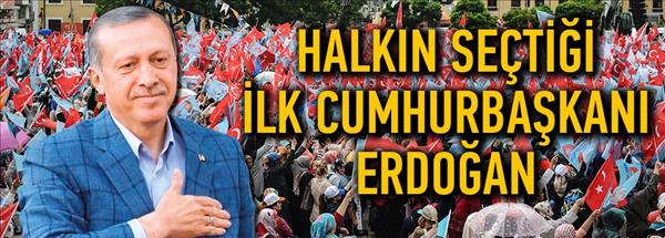 Halkın seçtiği ilk cumhurbaşkanı belli oldu