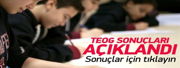 TEOG yerleştirme sonuçları açıklandı