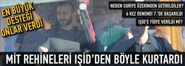 İşid'in Elindeki 49 rehine Kurtarıldı