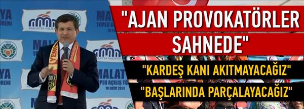 Davutoğlu: Tuzaklarını başlarında parçalayacağız