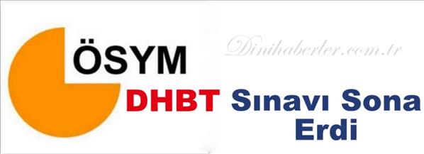 Diyanet İşleri Başkanlığı DHBT sınavı sona erdi