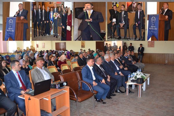 I. Atama Daire Başkanı Recep SÖNMEZ Keskin'de Konferans Verdi