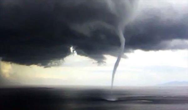 Marmara Denizi'nde hortum