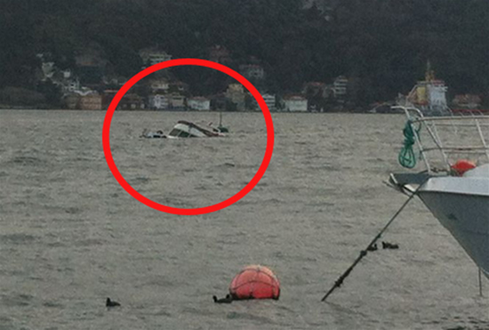 İstanbul Boğazı'nda tekne battı, ölüler . . .
