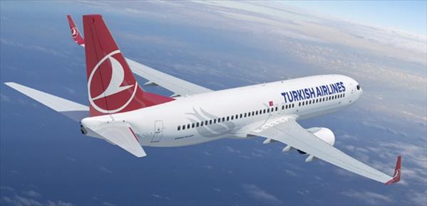 THY uçağında ilginç ceket protestosu