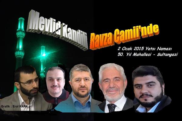 Ravza Cami Kutlu Geceye Hazır