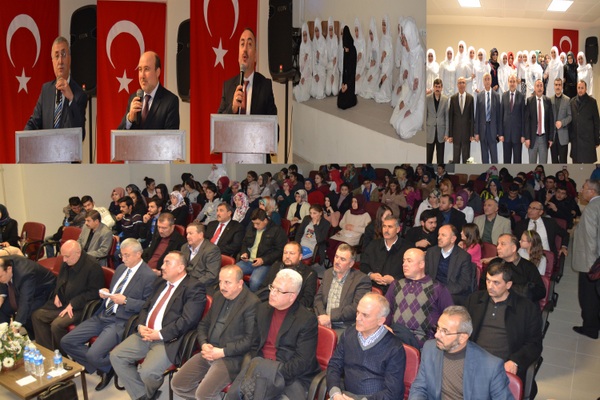 Kredi Yurtlar Kurumu Kız Yurdunda Mevlid Kandili programı yapıldı.