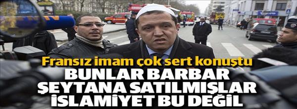 Fransız imam çok sert konuştu