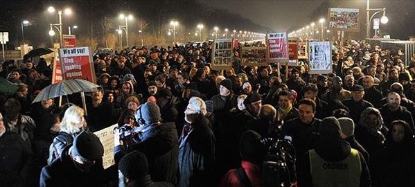 Almanya'da yabancı ve İslam karşıtı gösteriler