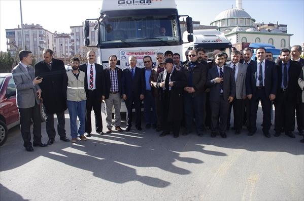 İzmir den Komşuluk Hakkı İçin Yardım Tırı‏