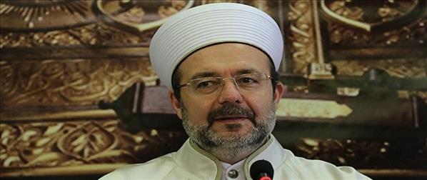 Mehmet Görmez den Hoca Ahmet Yesevi nasihatı