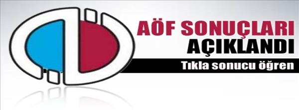 Bahar Dönemi AÖF Sınav Sonuçları Açıklandı