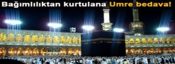 Diyanet ten Bağımlılıktan kurtulana umre