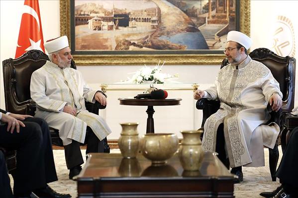 Bulgaristan müftülerinden Başkanı Görmez e ziyaret