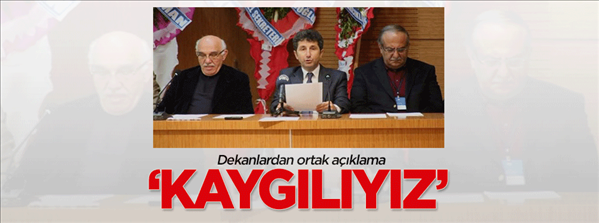 66 ilahiyat dekanı Kaygılıyız