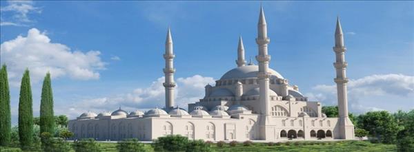 Balkanların en büyük camisinin temelini Cumhurbaşkanı Erdoğan atacak