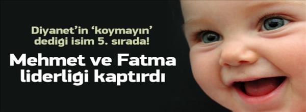 Türkiye de en popüler bebek isimleri