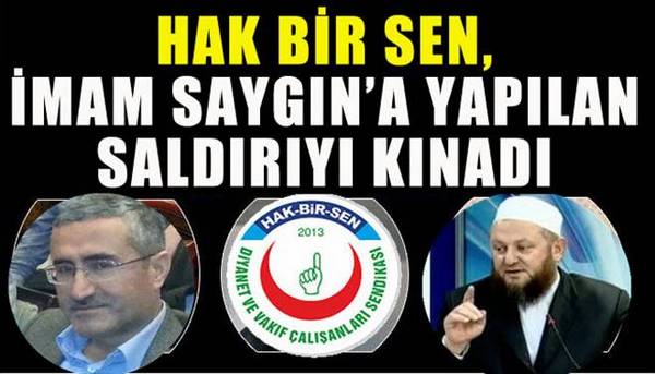 Hak Bir Sen İmam Saygına Yapılan Saldırıyı Kınadı