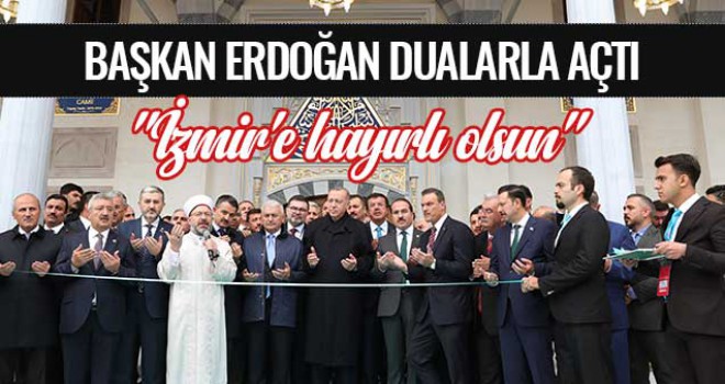 Ege Üniversitesi Bilal Saygılı Camii ve Külliyesi dualarla açıldı