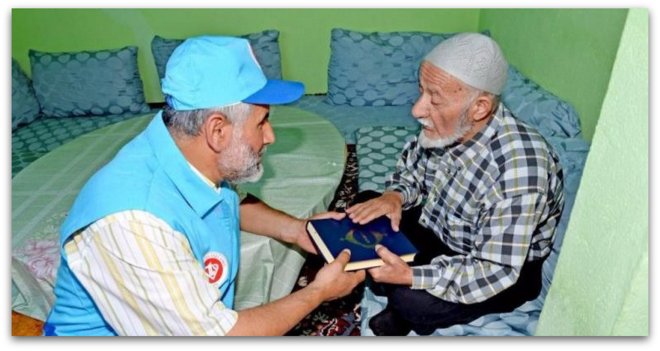 40 ülkeye 10 dilde 108 bin Kur\'an-ı Kerim