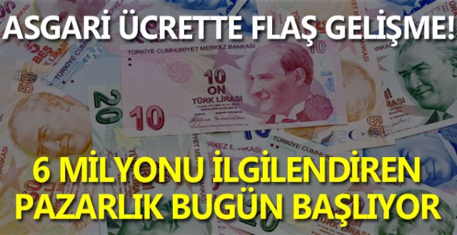 6 milyon kişiyi ilgilendiren pazarlık başlıyor