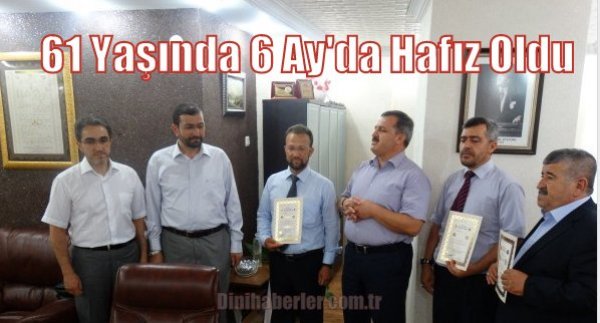 61 Yaşında 6 Ay'da Hafız Oldu