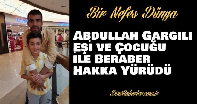 Abdullah Gargili Hakka Yürüdü