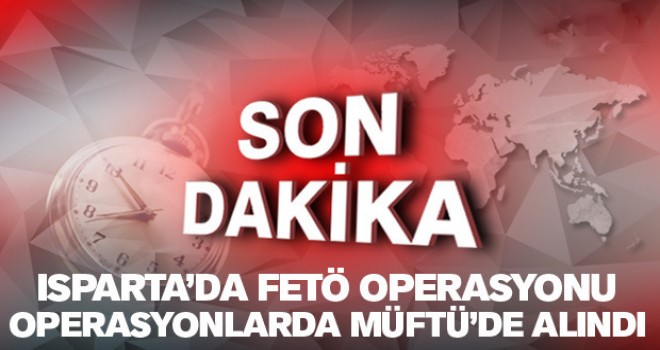Müftü FETÖ'den gözaltına alındı