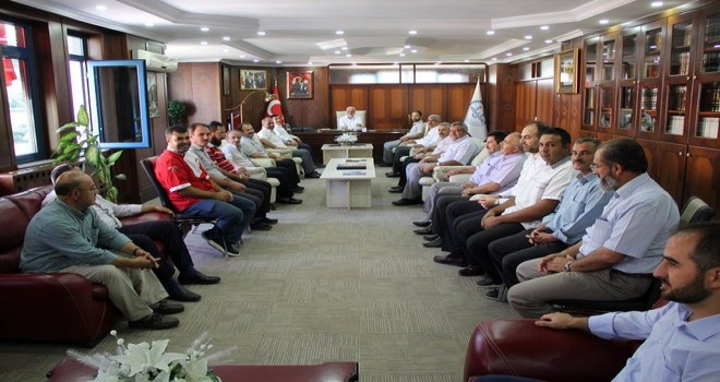 İL MÜFTÜLÜĞÜNDE BAYRAMLAŞMA