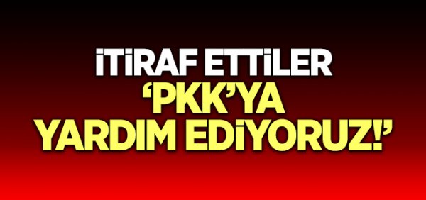 ABD'li komutan itiraf etti! PKK'ya yardım ediyoruz
