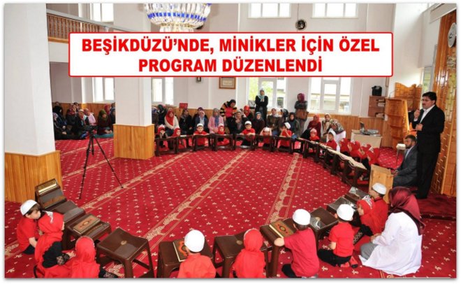 Beşikdüzü\'nde Minikler için Özel Program