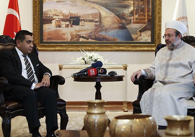BKD Bakanı Lord Tarık Ahmed’den Diyanet’e ziyaret…