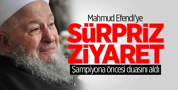 Burak Irmak\'tan Mahmud Efendi\'yi ziyaret