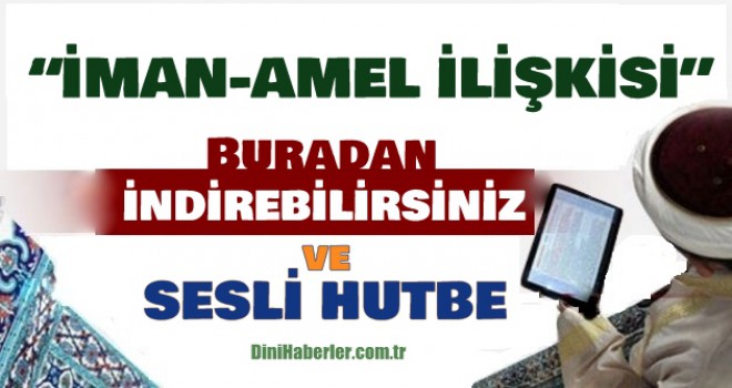 Diyanet 27.07.2018 Tarihli Cuma Hutbesi