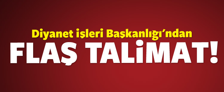 Camilerde sela okunuyor