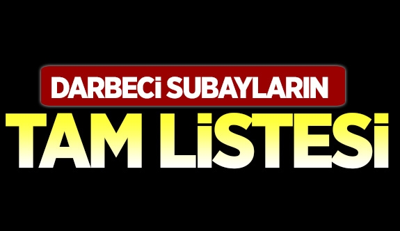 Darbecilerin atama listesi ortaya çıktı!