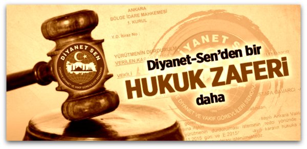 Diyanet-Sen’den Bir Hukuk Zaferi Daha