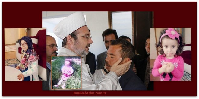 Elif, Amine ve Hatice’nin Cenaze Namazını Başkan Görmez Kıldırdı