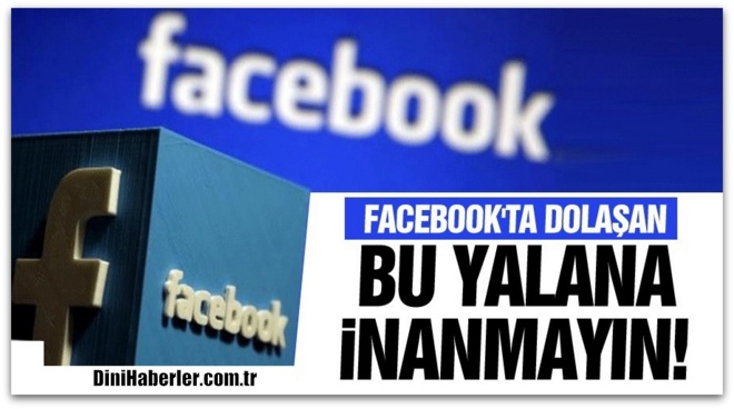 Facebook’ta dolaşan \'yarın teslim tarihi\' yalanına inanmayın