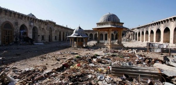 Halep'te camiler ezansız ve teravihsiz kaldı