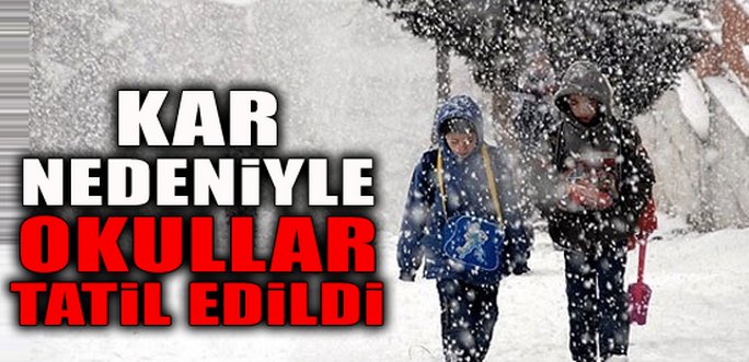 Hangi illerde okullar tatil? İşte okulların tatil olduğu iller