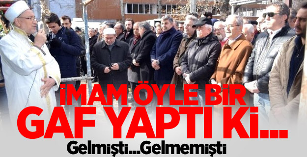 İmam Öyle Bir Gaf Yaptı Ki
