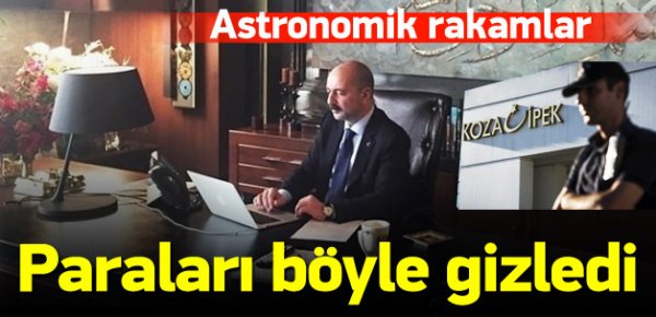 Koza İpek Grubu raporunda çarpıcı ayrıntılar