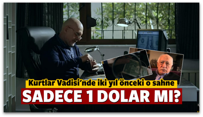 Kurtlar Vadisi\'nde yıllar önceki 1 dolar sahnesi